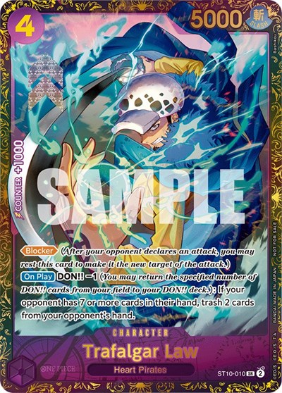 Trafalgar Law #ST10-010 One Piece Promotion Cards