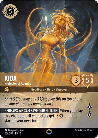 Kida - Protector of Atlantis (Enchanted) #206 Into the Inklands