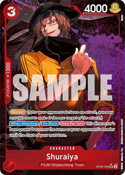Shuraiya (Alternate Art) #OP06-009 Wings of the Captain