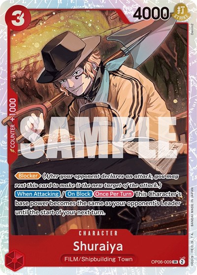 Shuraiya #OP06-009 Wings of the Captain