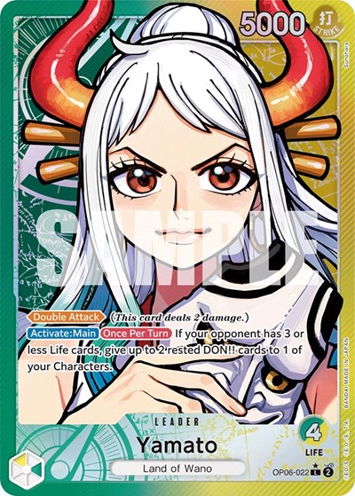 Yamato (Alternate Art) #OP06-022 Wings of the Captain