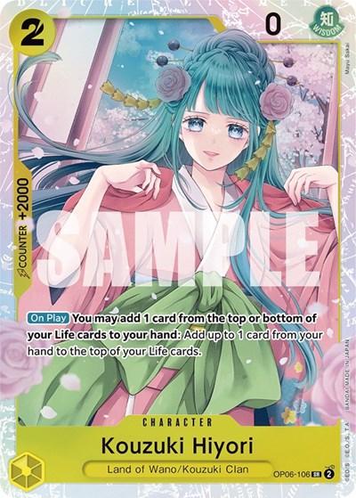 Kouzuki Hiyori #OP06-106 Wings of the Captain