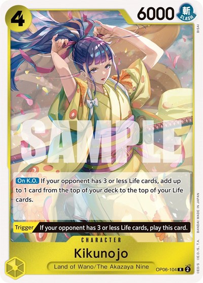 Kikunojo #OP06-104 Wings of the Captain