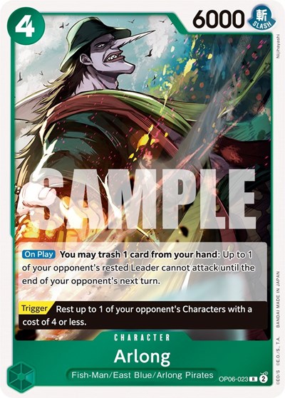 Arlong #OP06-023 Wings of the Captain