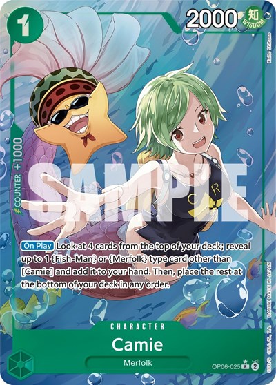 Camie (Alternate Art) #OP06-025 Wings of the Captain