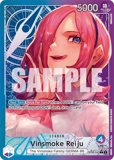 Vinsmoke Reiju (Alternate Art) #OP06-042 Wings of the Captain