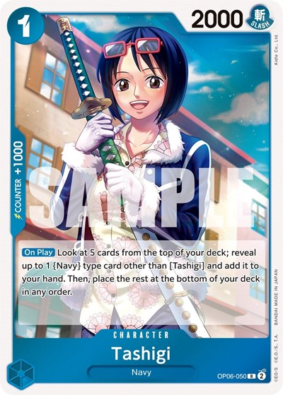 Tashigi #OP06-050 Wings of the Captain