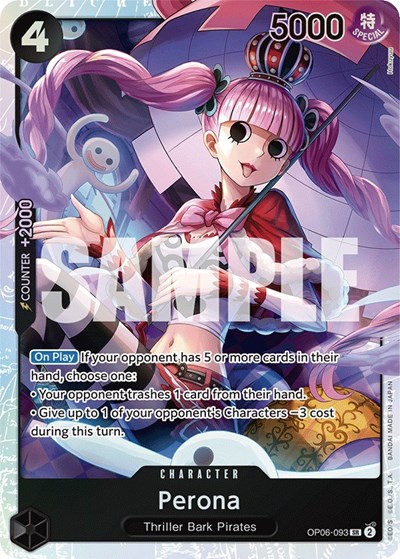 Perona #OP06-093 Wings of the Captain