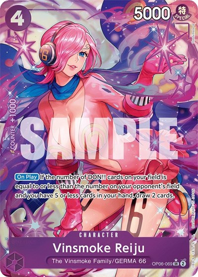 Vinsmoke Reiju (Alternate Art) #OP06-069 Wings of the Captain