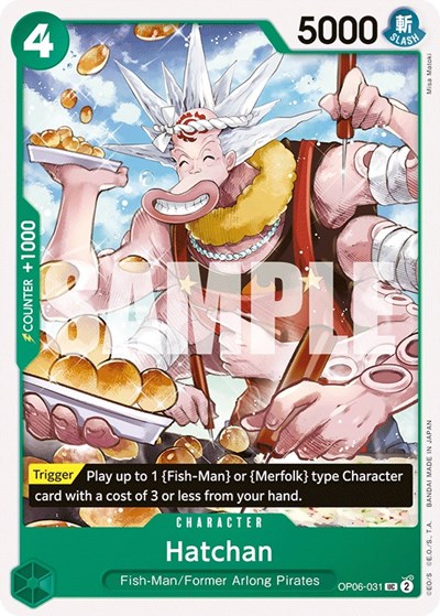 Hatchan #OP06-031 Wings of the Captain