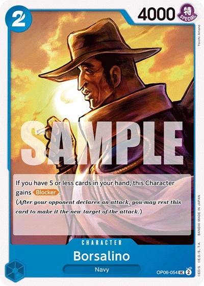 Borsalino #OP06-054 Wings of the Captain