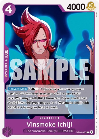 Vinsmoke Ichiji #OP06-060 Wings of the Captain