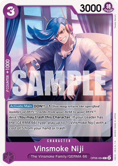 Vinsmoke Niji #OP06-064 Wings of the Captain
