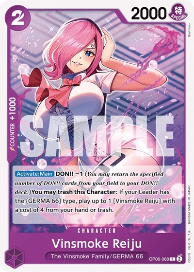 Vinsmoke Reiju #OP06-068 Wings of the Captain