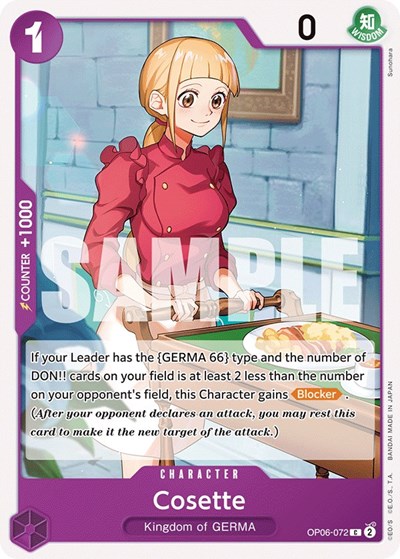Cosette #OP06-072 Wings of the Captain