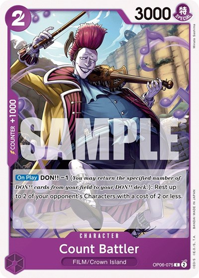 Count Battler #OP06-075 Wings of the Captain