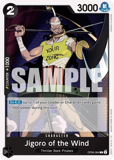 Jigoro of the Wind #OP06-084 Wings of the Captain