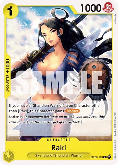 Raki #OP06-113 Wings of the Captain