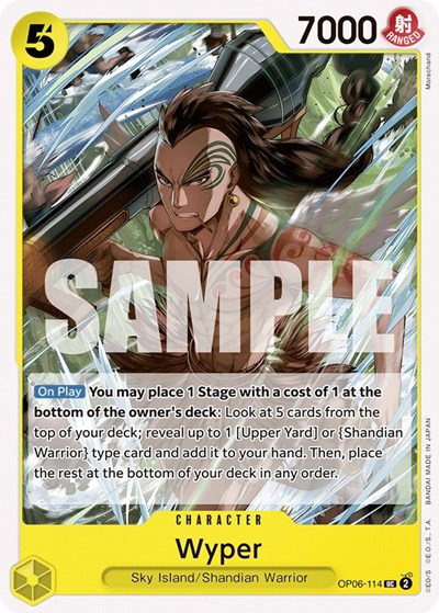 Wyper #OP06-114 Wings of the Captain