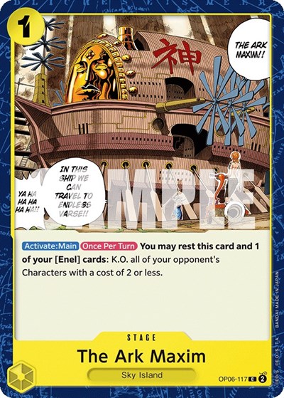 The Ark Maxim #OP06-117 Wings of the Captain