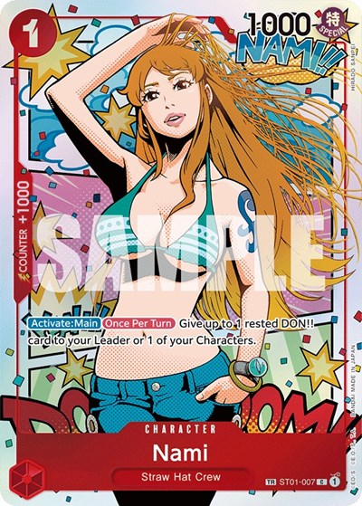 Nami (TR) #ST01-007 Wings of the Captain