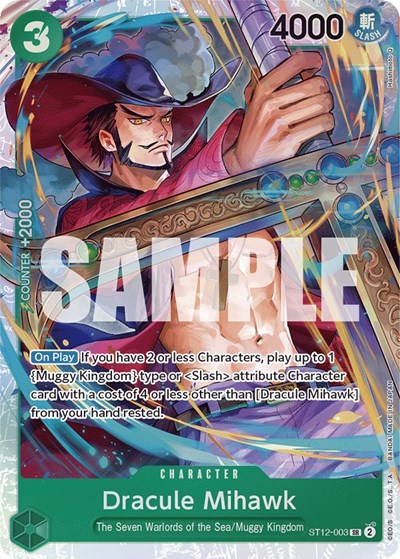 Dracule Mihawk #ST12-003 Starter Deck 12: Zoro and Sanji
