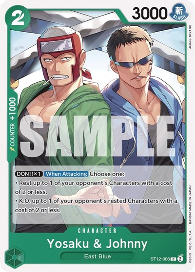 Yosaku & Johnny #ST12-006 Starter Deck 12: Zoro and Sanji