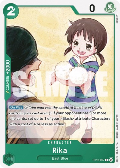 Rika #ST12-007 Starter Deck 12: Zoro and Sanji