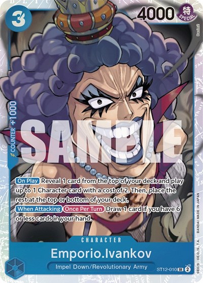 Emporio.Ivankov #ST12-010 Starter Deck 12: Zoro and Sanji