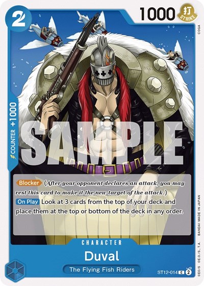 Duval #ST12-014 Starter Deck 12: Zoro and Sanji