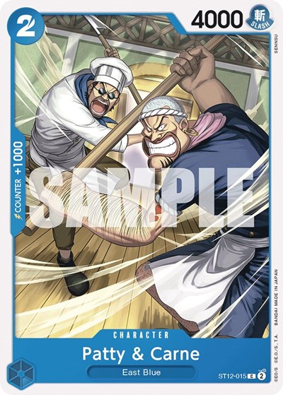 Patty & Carne #ST12-015 Starter Deck 12: Zoro and Sanji