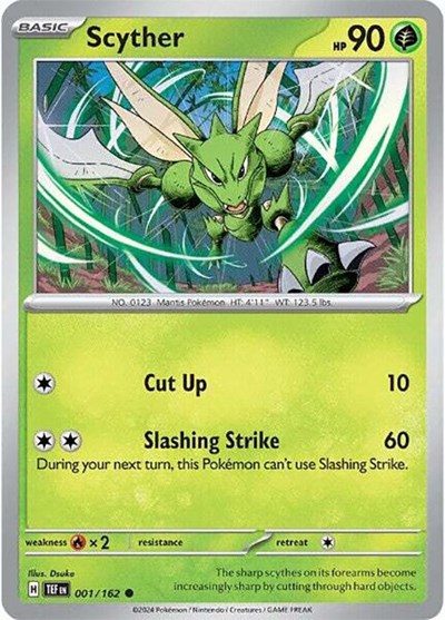 Scyther #1 Temporal Forces