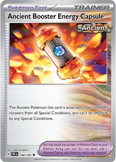 Ancient Booster Energy Capsule #140 Temporal Forces