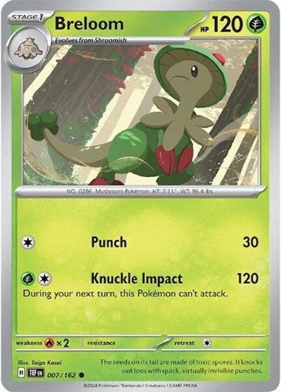 Breloom #7 Temporal Forces