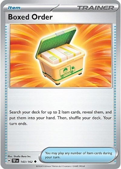Boxed Order #143 Temporal Forces