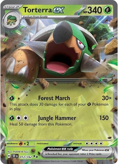Torterra ex #12 Temporal Forces