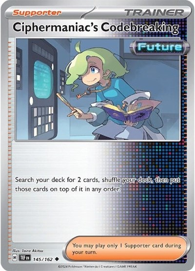 Ciphermaniac's Codebreaking #145 Temporal Forces
