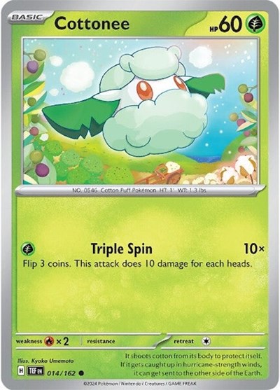 Cottonee #14 Temporal Forces