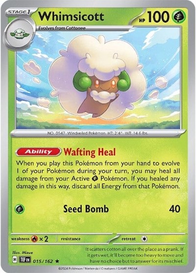 Whimsicott #15 Temporal Forces