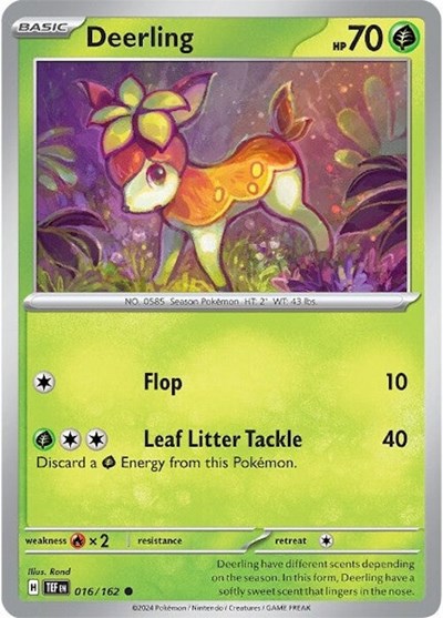 Deerling #16 Temporal Forces