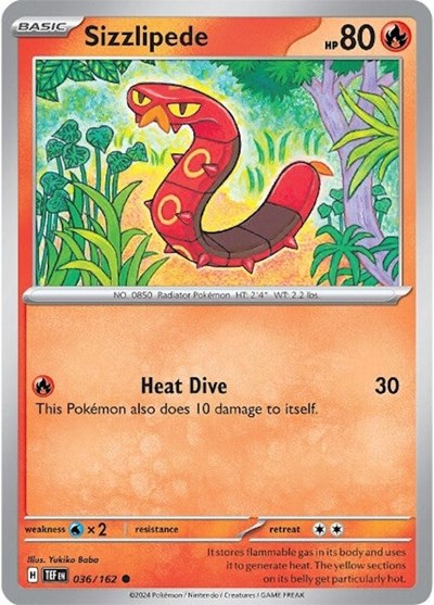Sizzlipede #36 Temporal Forces