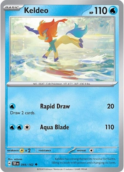Keldeo #44 Temporal Forces