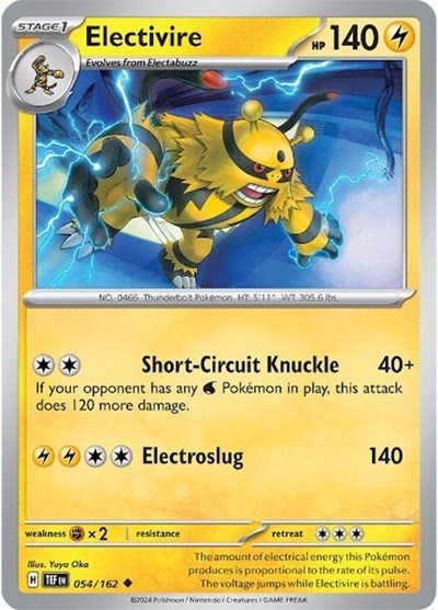 Electivire #54 Temporal Forces