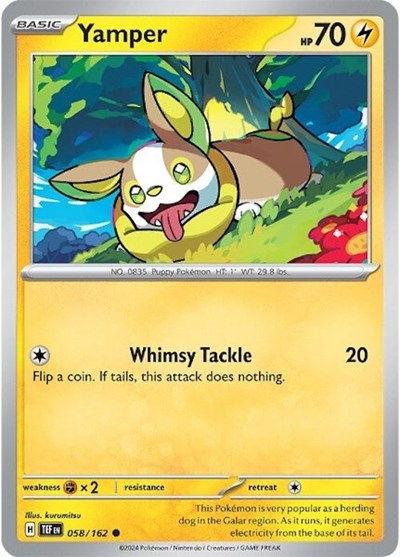 Yamper #58 Temporal Forces