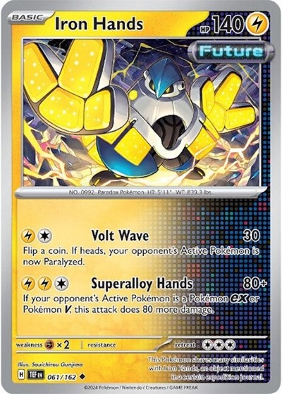 Iron Hands #61 Temporal Forces