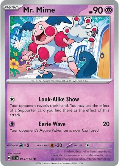 Mr. Mime #63 Temporal Forces