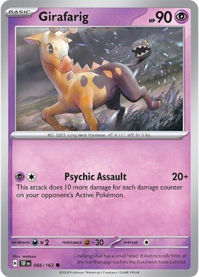 Girafarig #66 Temporal Forces
