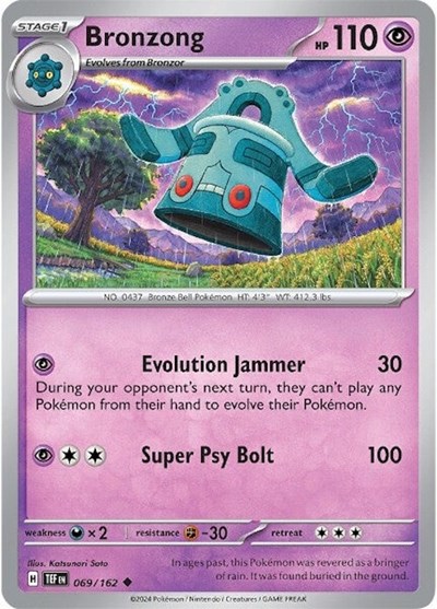 Bronzong #69 Temporal Forces