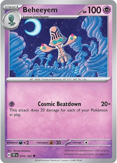 Beheeyem #74 Temporal Forces