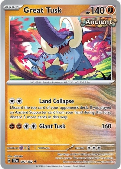 Great Tusk #97 Temporal Forces